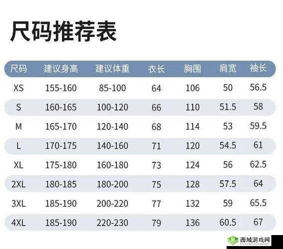 日本一码二码三码是什么尺码之详细解读与尺码对比分析